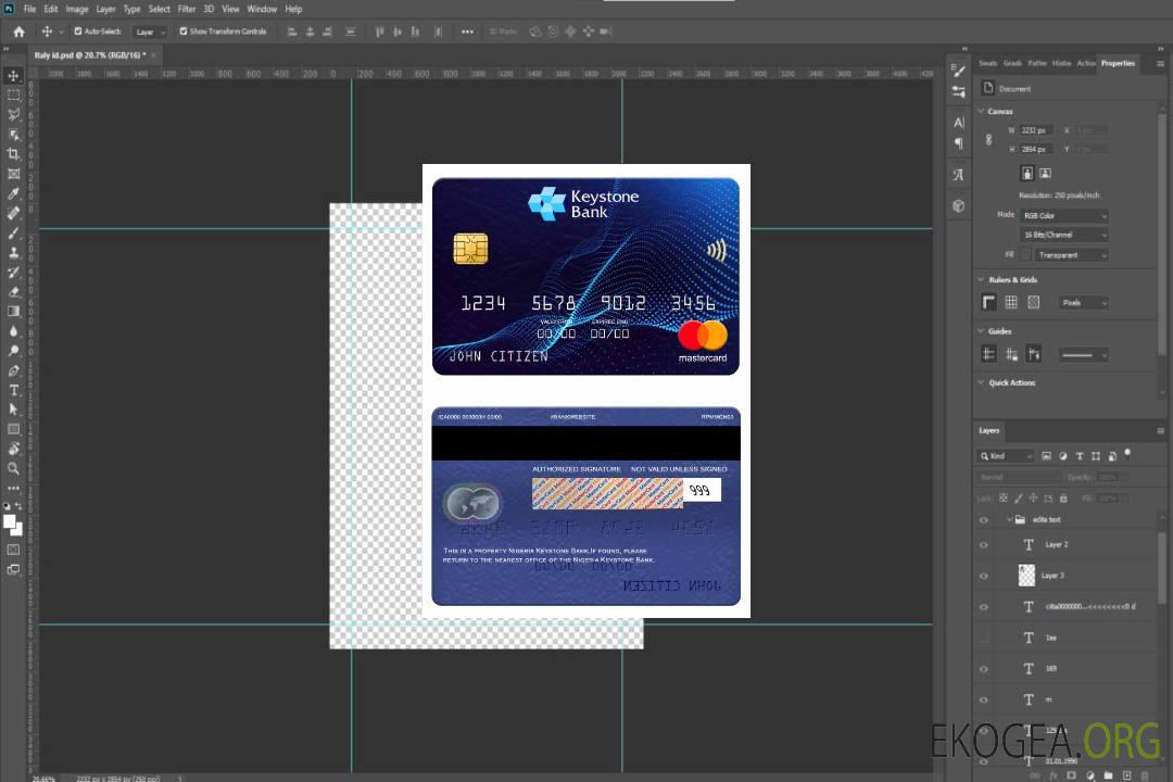 Carte Mastercard de la Keystone Bank du Nigéria template